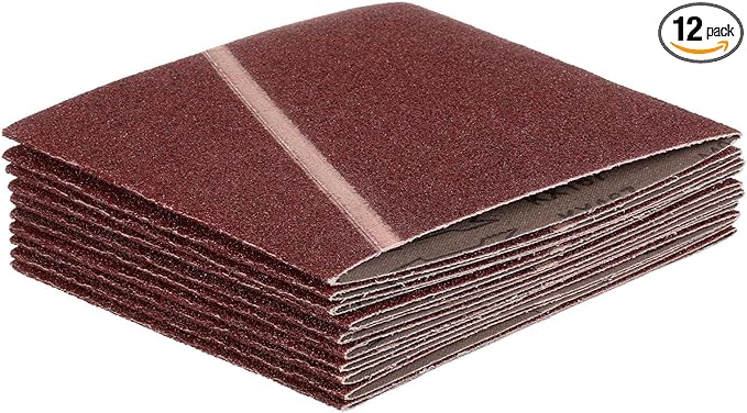 HARFINGTON 8 x 19 Inch Sanding Belts, 12 Pcs 40 Grits Aluminum Oxide Abrasive Belt Sander File Belt for Woodworking, Metal Polishing, Knife Sharpener