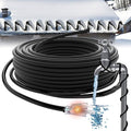 HEATIT JHSF1 Self Regulating Pre-Assembled Heating Cable 125-feet 120V Roof deicing and Pipe freeze Protection