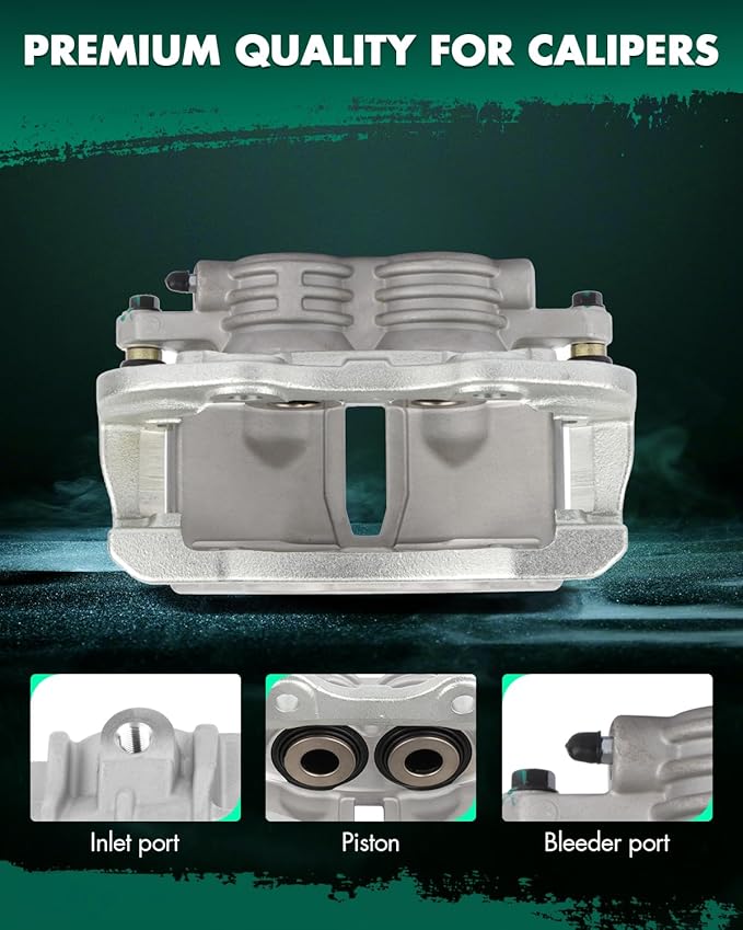 SCITOO 18-B4764 Rear Left Brake Caliper w/Bracket For Cadillac For Escalade/For Escalade ESV,For Chevy For Silverado 1500 HD/For Suburban 1500/For Tahoe,For GMC For Sierra 1500