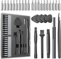 AXTH 29in1 Precision Screwdriver Set, [Bearing Steel] Small Repair Kit, PC Accessories, PS5 Cleaning Kit, Tool Sets for Men, Fit MacBook, Computer, Laptop, Watch, PS4, Xbox, Eyeglass, Console More