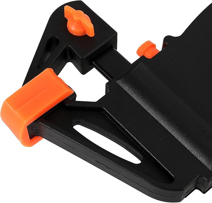 6 Pack 6 Inch Bar Clamp, Quick Grip Clamp with 12 Inch Spreader, Flexible One-Handed Ratchet Bar Clamp for Woodworking