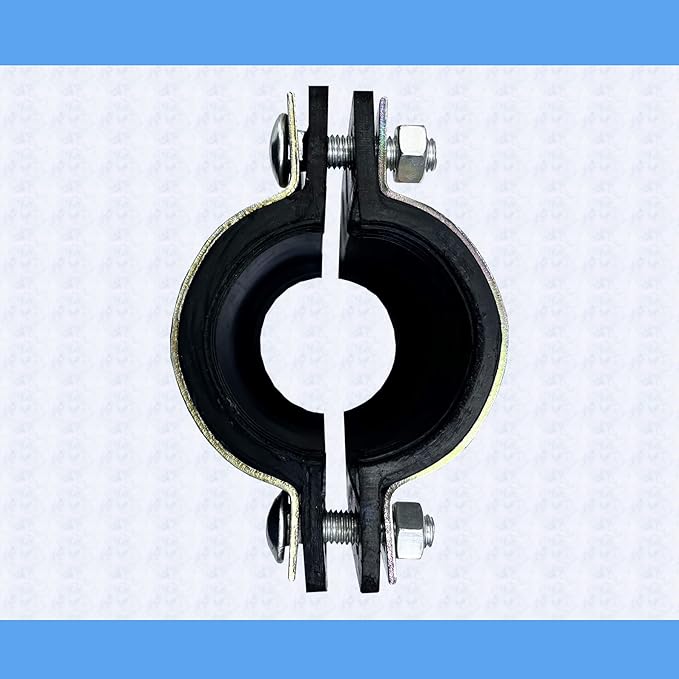 Water Pipe Repair Clamp for 2-1/2 inch Pipe(OD of Applied Pipe is 3 inch),Leak Sealer for Pipes and Plumbing,Length 7.09 inch,Suitable for Steel Pipe,Iron Pipe and PE/PPR Pipes.