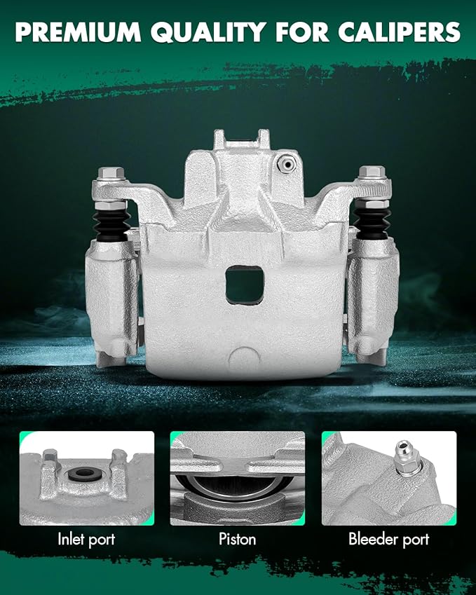SCITOO Front Left Disc Brake Caliper 19B7102 Fit For Nissan 2013-2019(Only 1 Brake Caliper)