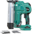 Cordless 2" Brad Nailer Compatible with Makita Battery(No Battery), 2-in-1 Electric Nail Gun/Staple Gun, 18 Gauge Nail Gun Battery Powered with 1000 Nails for Wood Carpentry, Adjustable Depth