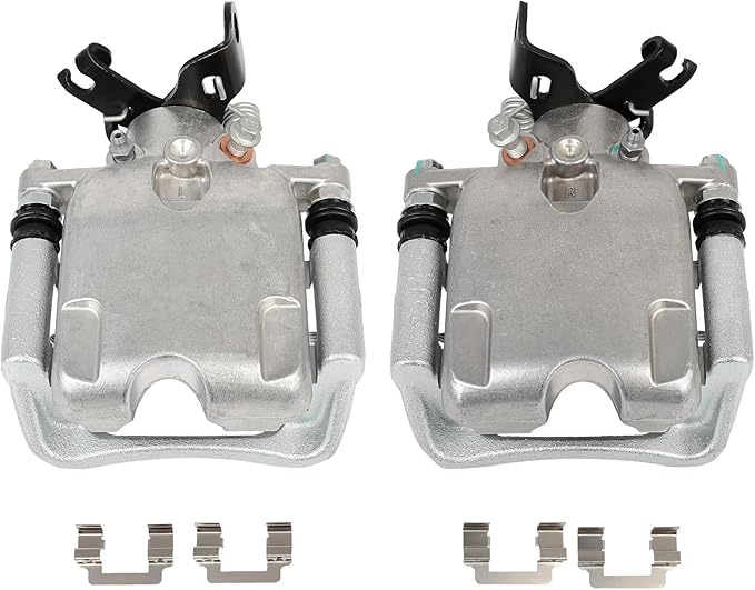 SCITOO 18B5401A 18B5400A Rear Left & Right Disc Brake Calipers Assembly w/Bracket For Buick For LaCrosse/For Regal,For Cadillac For XTS,For Chevrolet For Impala/For Malibu