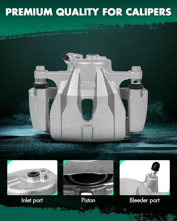 SCITOO Front Right Brake Caliper With Bracket 19B3435 Compatible For Pontiac Vibe 2009-2010 For Scion xD 2008-2014 For Toyota Corolla 2009-2019 For Toyota Matrix 2009-2014