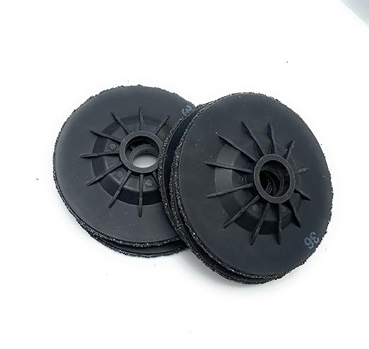 SIGNI 5 Pack SiC Plastic Back Grinding Wheel for Granite/Marble/Concrete and Glasses (4.5 INCH, 36 GRIT)