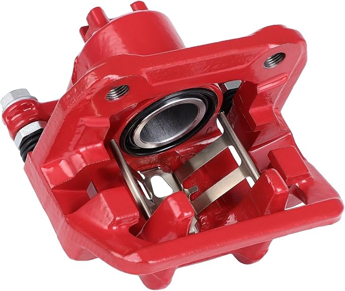 SCITOO Rear Right Brake Caliper With Bracket 19B6887 Red Compatible For Acura RDX 2013-2018 For Honda Crosstour 2012-2015 For Honda CR-V 2007-2016