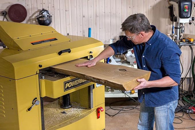 Powermatic 25-Inch Planer, Helical Cutterhead 15 HP, 230/460V 3Ph (Model WP2510)