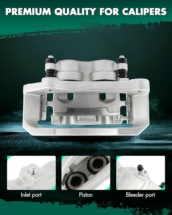 SCITOO Front Right Brake Caliper With Bracket 18-B4890 Compatible For Dodge Ram 1500 2006-2008 For Dodge Ram 2500 2003-2008 For Dodge Ram 3500 2003-2008
