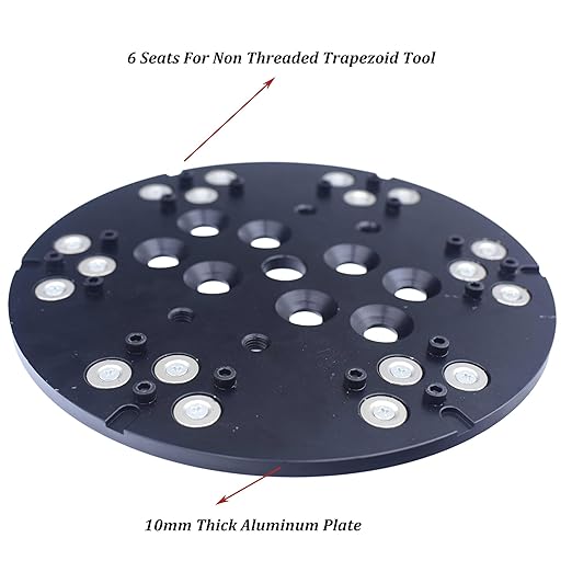 Holding 9mm Non Threaded Trapezoid Metal Bond Diamonds Edco MK Virginia Abrasive Husky Blastrac Grinder Compatible Magnetic Adapter Plate