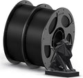 ANYCUBIC PETG Filament 1.75mm, 3D Printer Filament, Dimensional Accuracy +/- 0.02mm, Exceptional Toughness, Print with Most FDM 3D Printers, 1KG Reusable Spool, 2KG Black+Black