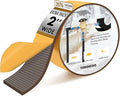 Pipe Insulation Tape, Foam Insulation Tape for Outdoor Pipes Winter Freeze Protection, Foam Pipe Insulation Wrap, Heat Tape for Water Pipes, Copper Pipes, PVC, AC Line, 2in x 15ft, Brown