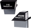 Dovetail Guide Set – 1:6 & 45°/90° Magnetic Saw Guide for Layout, Framing, and Joinery – CNC Aluminum Angle Tool for Woodworking and Cabinet Marking