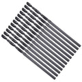 Drill Bit, 1.75mm Cutting Diameter, 4241 HSS Nitriding Black 118° Cutting Angle Versatile Jobber Bits - (Applications: for Drilling Plastic Wood Soft Metal), 12-Pieces