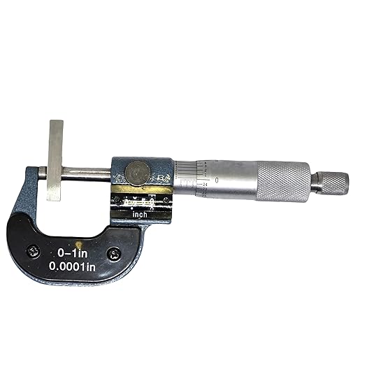 HFS(R) 1" Mechanical Digital Outside Micrometer Digit Counter Carbide Tips 0.0001"