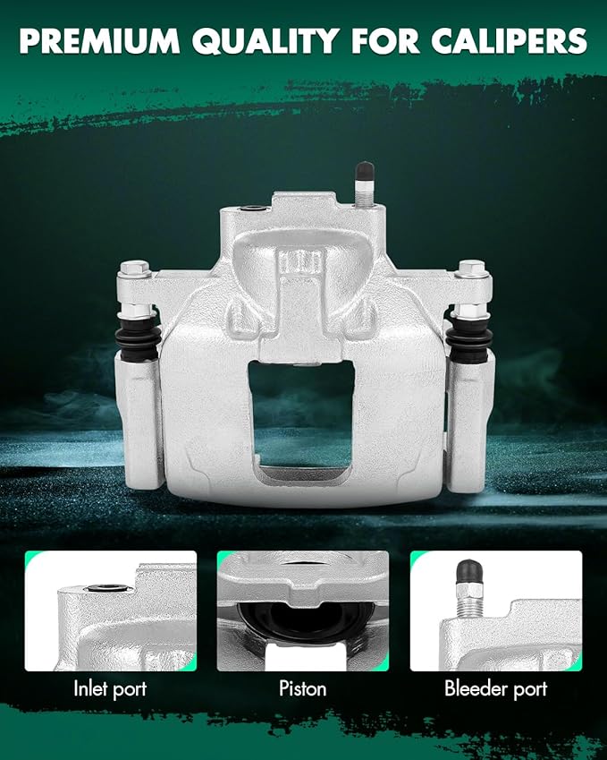 SCITOO 18B5044A 18B5045A Disc Brake Calipers Assembly with Bracket Fit For Dodge Journey 2009 2010 2011 2012