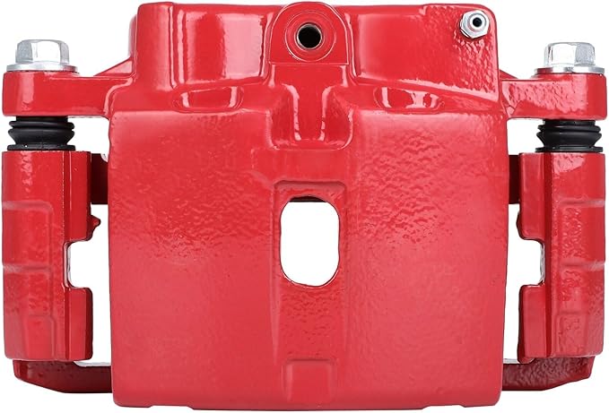 SCITOO 18-B4728 Disc Brake Caliper Assembly with Bracket Red Fit For Cadillac 2002-2006,For Chevrolet 1999-2013,For GMC 1999-2013,For Hummer 2003-2009