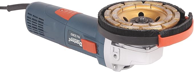 Expert Surface Grinding Dust Shroud for Angle Grinder, Universal 5-Inch + Diamond grinding cup wheel Dt1701-125D