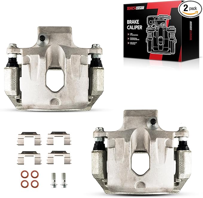 Torchbeam Rear Brake Calipers Set for Chevrolet Traverse 2009-2017, GMC Acadia 2007-2016, Buick Enclave 2008-2017, Cadillac XTS 2013-2019, Rear Left and Rear Right Calipers Replace # 18B5058+18B5059
