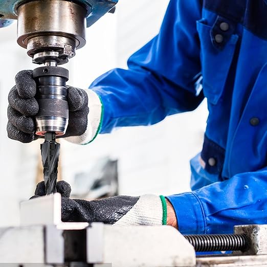 M35 Cobalt Step Drill Bit - 1/8" to 1/2" (13 Sizes) - Unibit Four Spiral Flute - 1/4" Hex Shank - Metal Drilling Bit: High Strength, Durability, Efficient