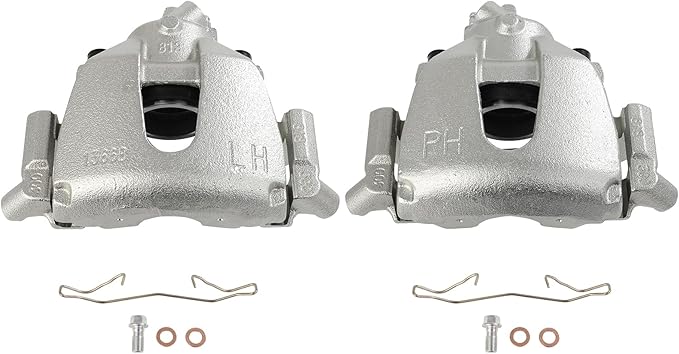 SCITOO Front Brake Calipers With Bracket 19B2942C 19B2943C Compatible For Mazda For 3 2005-2007,For Mazda For 5 2006-2007