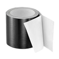 PATIKIL Awning Repair Tape 8m x 10cm Waterproof Canvas Tape High Adhesive Tear Repair Patch Kit for PVC Tarpaulin Tent Awning Fabric RV Sail Boat Cover, Black (4" x26.24ft)