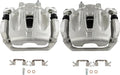 SCITOO Front Brake Calipers With Bracket 19B2880 19B2881 Compatible For Nissan For Murano 2003-2007 2009-2011