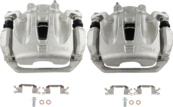 SCITOO Front Brake Calipers With Bracket 19B2880 19B2881 Compatible For Nissan For Murano 2003-2007 2009-2011