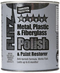Flitz Multi-Purpose Metal Polish Paste - 2lb Can of USA-Made Chrome Polish - Works on Stainless Steel, Aluminum, Plastic, Jewelry and Cars - Non-Abrasive Cleaner & Rust Remover (12 Pack)