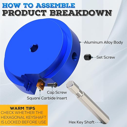 7PCS PVC Pipe Reamer Kit - SCH40 Aluminum Deburring Tool Kit (3/4" to 4") | Dual-Blade Technology | Deburring Tool for PVC & ABS Pipes | Fits Standard 1/2" Drills