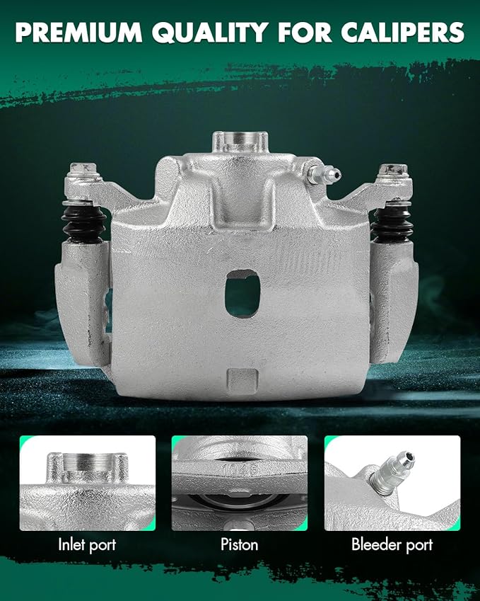 SCITOO 19B2916 Front Right Disc Brake Caliper Assembly w/Bracket For Honda For CR-V 2005-2006