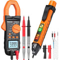 Proster Electrical Tools Set Non Contact Voltage Tester Pen Clamp Meter 6000 Count Electric Circuit Testing Device