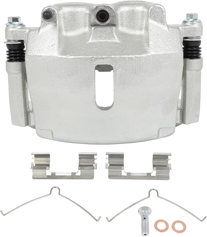 SCITOO Front Left Brake Caliper With Bracket 18B4861 Compatible For Ford For F-150 2004-2005 For Ford For Lobo 2005