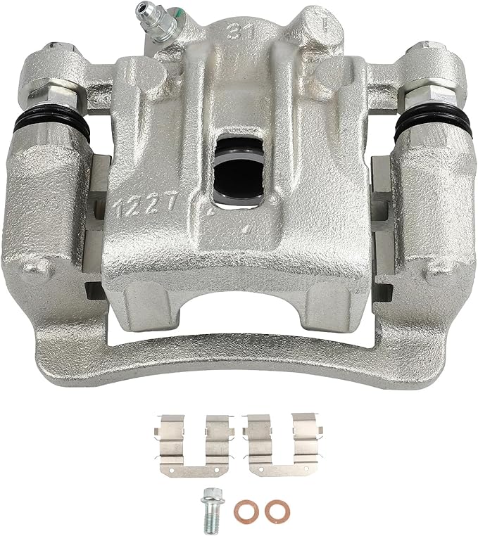 SCITOO Rear Left Brake Caliper With Bracket 19B3477 Compatible For Dodge For Attitude 2006-2009,For Hyundai For Accent 2006-2007,For Kia For Forte 2010-2013,For Kia For Forte Koup 2010-2013