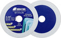 SHDIATOOL Glass Diamond Cutting Disc 3-3/8-Inch Saw Blade, Ultra-Thin Cut Off Wheel for Tile Ceramic Porcelain Marble 85mm (2 of Pack)