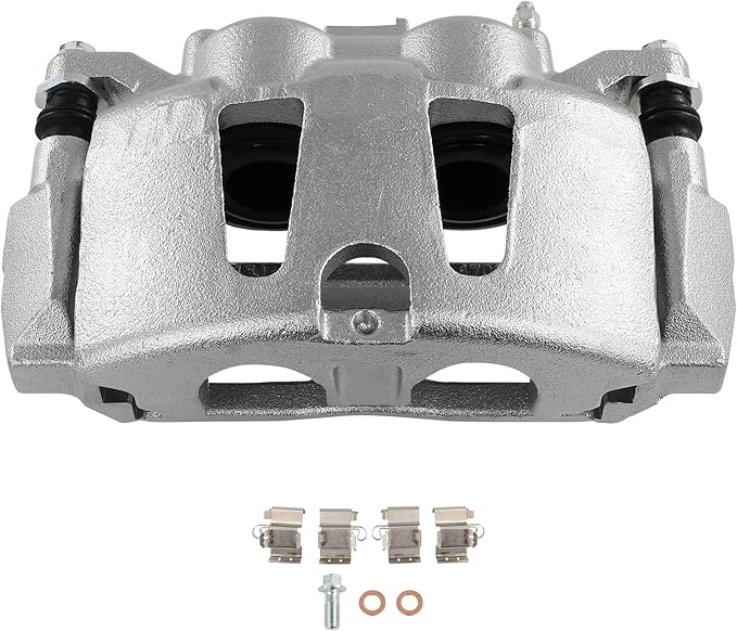 SCITOO 18B5402 Front Left Disc Brake Caliper Assembly w/Bracket For Chrysler For Pacifica/For Town & Country/For Voyager,For Dodge For Grand Caravan,For Ram For C/V,For Volkswagen For Routan