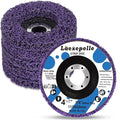 5 x Stripping Wheel for Angle Grinder Strip Disc Paint Stripping Disc Sanding Disc Abrasive Wheels & Discs, Paint Metal Rust Remover Stripper Tool (4-1/2'' x 7/8'')