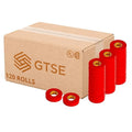 GTSE Red Electrical Tape, 120 Rolls Bulk Box – Waterproof, Industrial Grade Vinyl, 3/4 in x 66ft– Strong Self-Adhesive PVC Electric Tape for Wire Insulation, 7 Mil, 600V – UL/CSA Listed