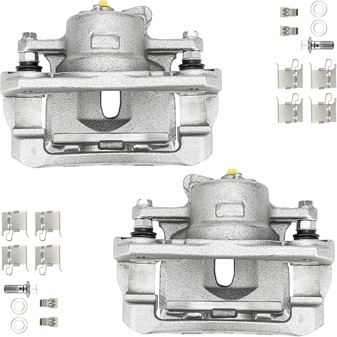 Torchbeam Front Brake Calipers Set for Toyota RAV4 2006-2018, Front Left and Front Right Calipers Replace # 19B3196+19B3197