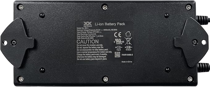 Power Recliner ZBPOWER 4000mAh Wireless Rechargeable Battery Pack Kits with Wall Power Supply and Y Power Cable