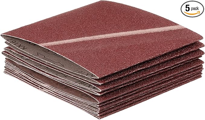 5 Pcs Sanding Belts 8 x 19 Inch 60 Grit Aluminum Oxide Abrasive Sandpaper for Belt Sander Metal Grinding Wood Working Weld Rust Removal