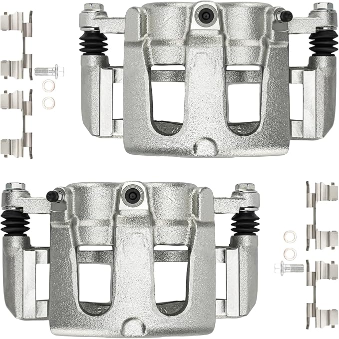 Torchbeam Front Brake Calipers Set for Ford 2006-2010 Explorer, Ford 2007-2010 Explorer Sport Trac, Mercury 2006-2010 Mountaineer, Front Left and Front Right Calipers Replace # 18B4994+18B4995