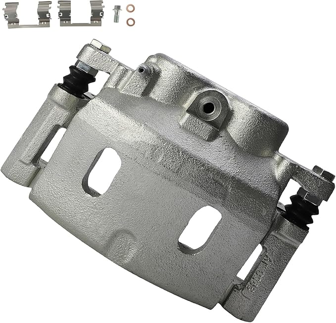 cciyu Front Left Brake Caliper Assembly w/Bracket 18B4919A For Cadillac 2008-2020,For Chevy 2008-2020,For GMC 2008-2020