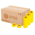 GTSE Yellow Electrical Tape, 120 Rolls Bulk Box – Waterproof, Industrial Grade Vinyl, 3/4 in x 66ft– Strong Self-Adhesive PVC Electric Tape for Wire Insulation, 7 Mil, 600V – UL/CSA Listed