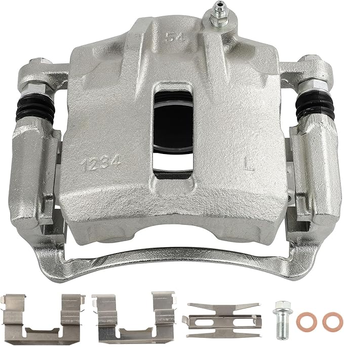 SCITOO Front Left Brake Caliper With Bracket 19B2848 Compatible For Hyundai For Elantra 2002-2005