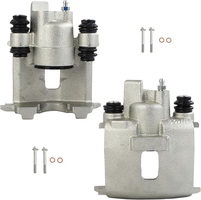 cciyu Rear Left & Right Brake Calipers Assembly 184785 184784 2001 2002 2003 2004 2005 2006 2007 2008 2009 2010 For Chrysler For PT Cruiser,2003 2004 2005 For Dodge For Neon