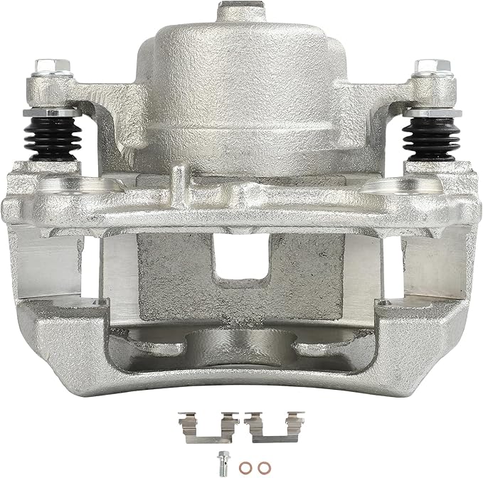SCITOO Front Left Brake Caliper With Bracket 18B4906 Compatible For Chevrolet For Cobalt 2005-2008,For HHR 2008-2010,For Pontiac For G5 2007-2009,For Pursuit 2006,For Saturn For Ion 2004-2007