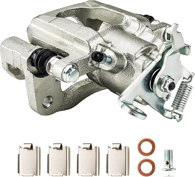 Torchbeam Rear left Driver Side Brake Caliper For Dodge for 2009-2012 Journey, Disc Brake Caliper Assembly with Bracket Replace # 18B5177