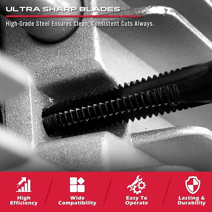 SAE Thread Repair Helicoil Kit - 131PC with HSS Drill Bits, Inserts, Taps, and Breakoff Tools for Rethreading on Metal, Engine, Pipe Repair - Sizes 1/4" 5/16" 3/8" 7/16" 1/2"